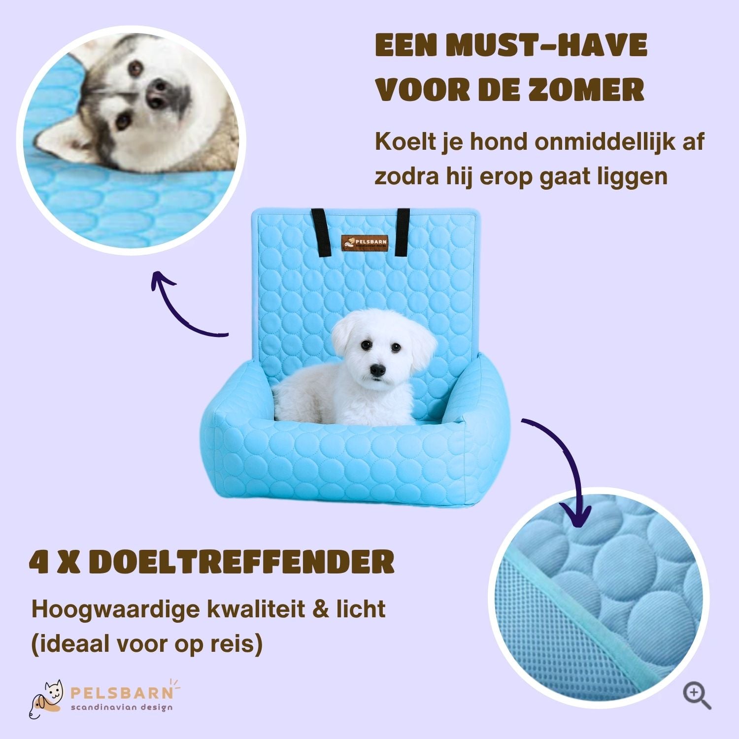 Pelsbarn verkoelende automand (4 keer effectiever)