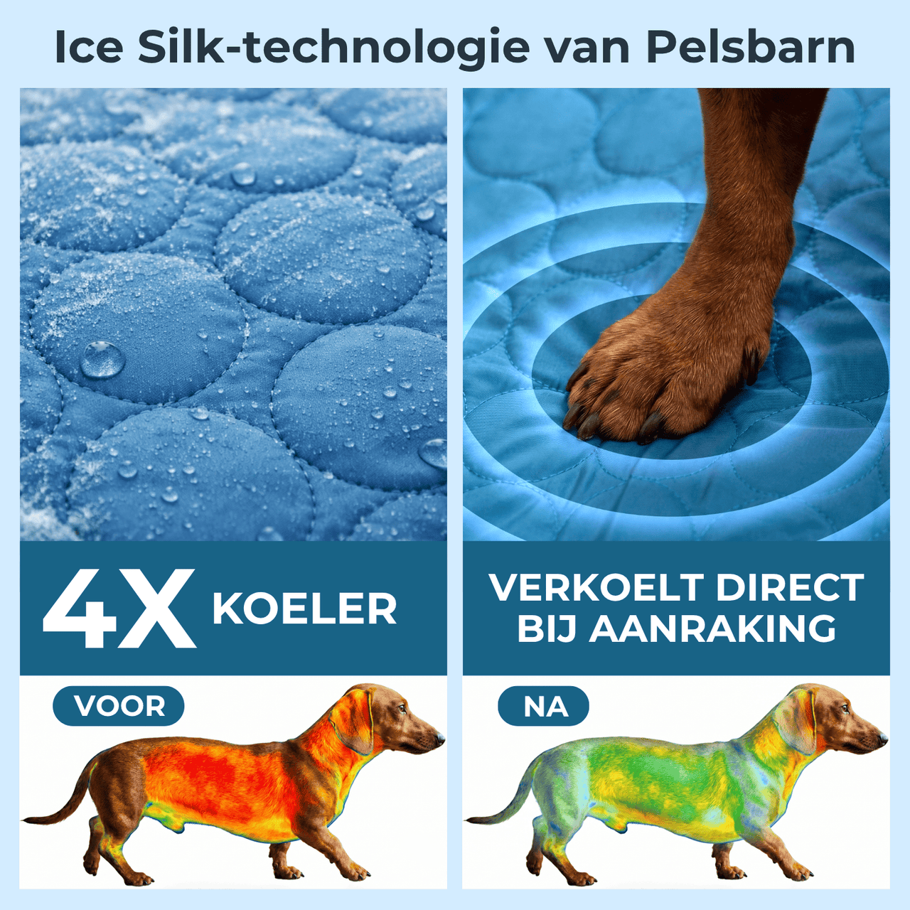 Verkoelend Pelsbarn Bed Complete Set