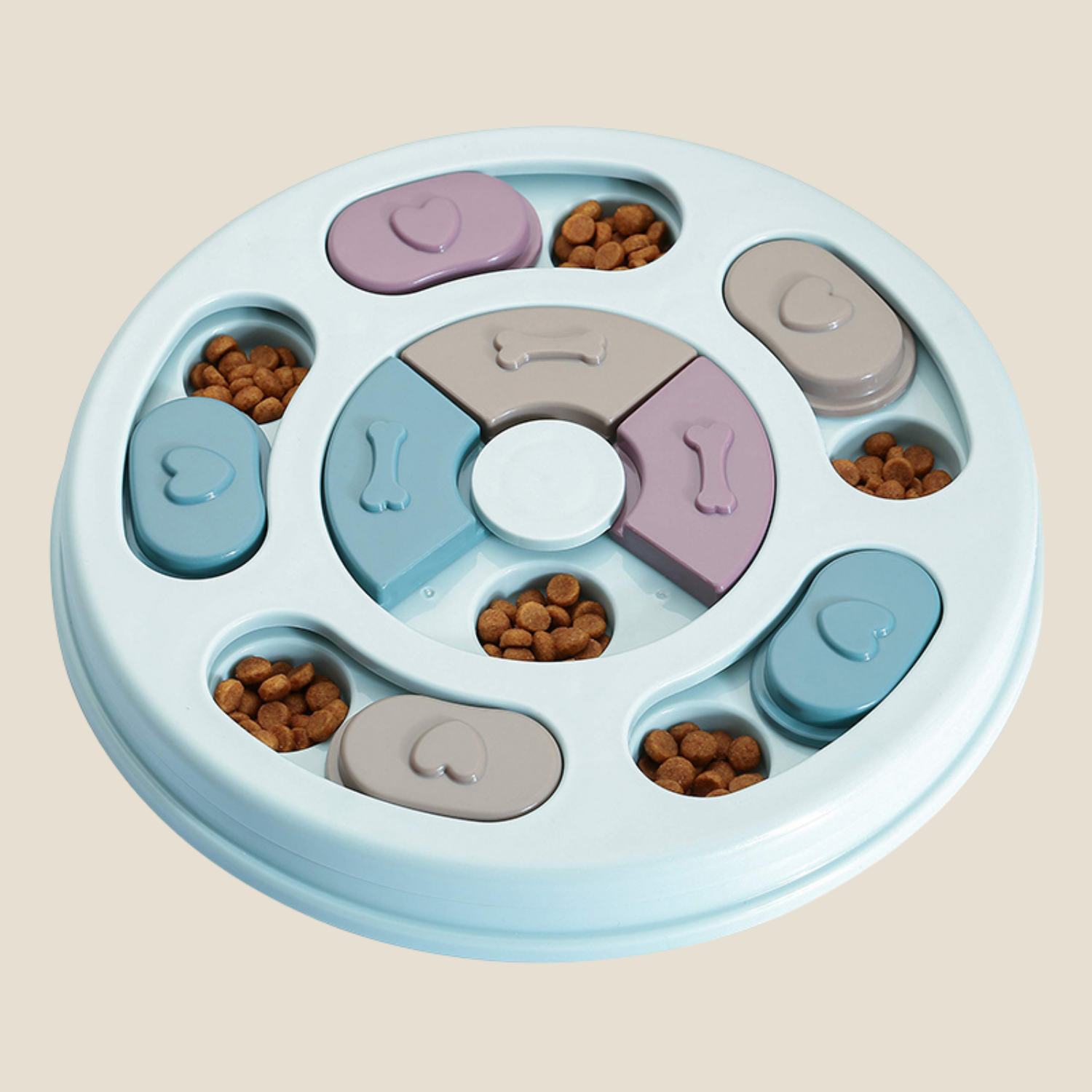 Food Bowl &amp; Game (2-in-1) for better digestion