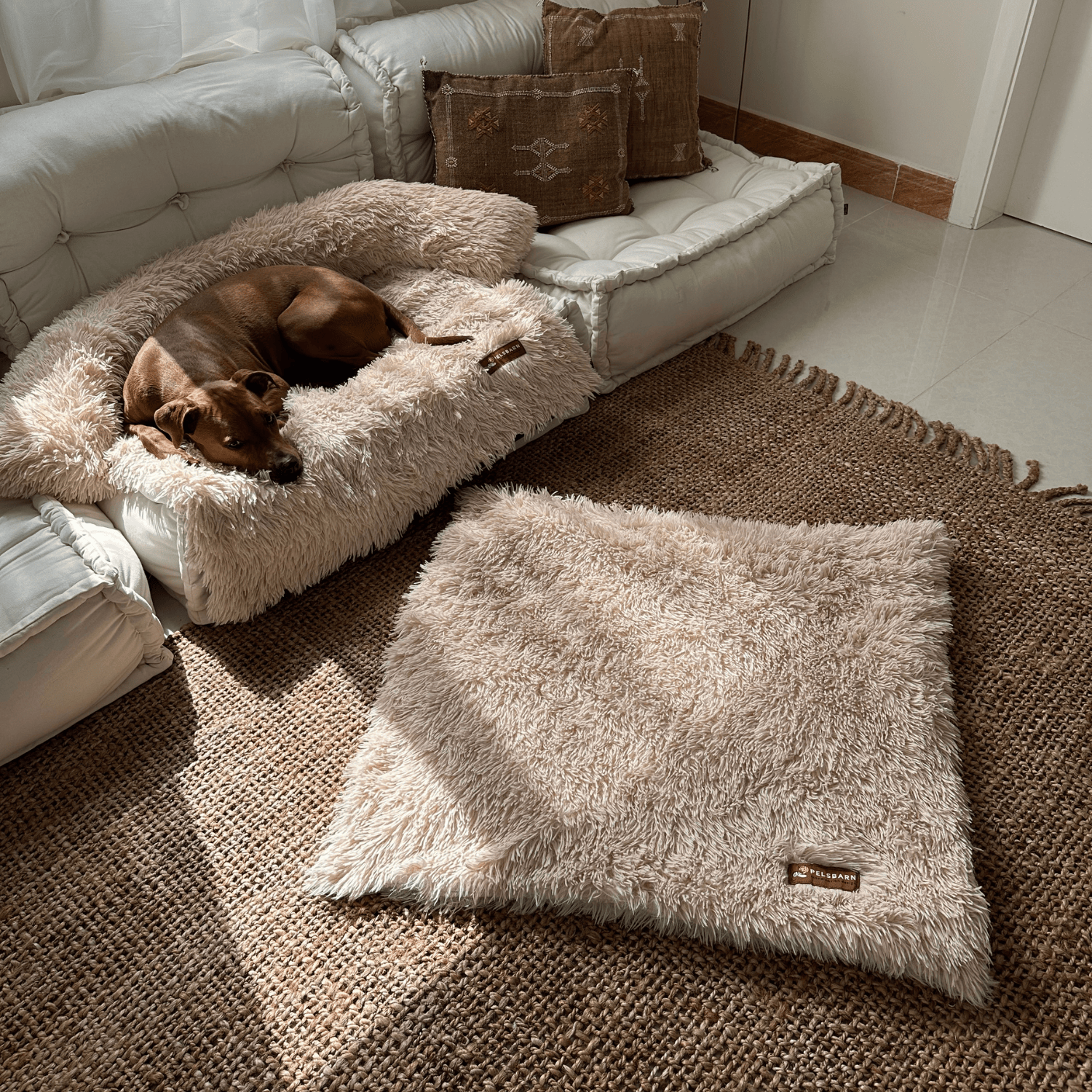 Comfortabele fluffy deken (fluweel zachte structuur)